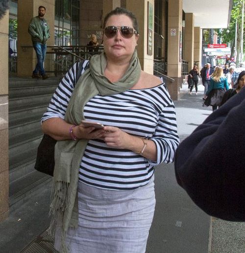 In December last year, Malkah was in the Melbourne Magistrates Court to face drink-driving charges. (AAP)