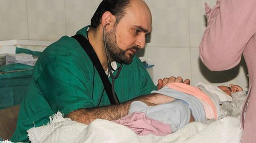 Dr Muhammad Waseem Maaz, Aleppo’s most qualified pediatrician, was killed in the attack.  (Photo: The Syria Campaign)