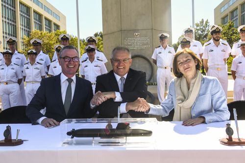 Australian Navy signs agreement for $50b fleet of subs