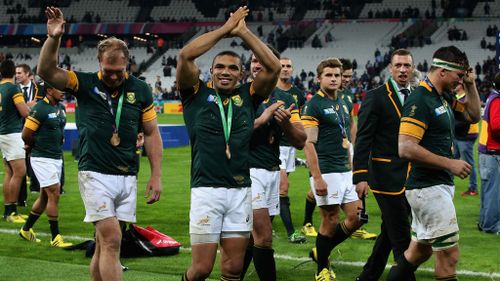 Springboks win consolation prize in third place World Cup play-off