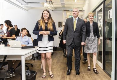 Prince Andrew at event 2018