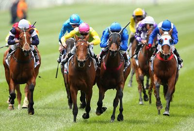 Thunder Lady storms to victory in the Wakeful Stakes. (Getty)