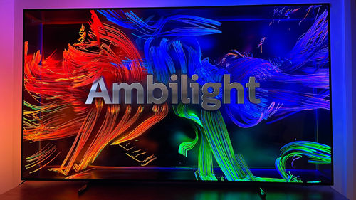 Philips' new 4K UHD OLED TV has inbuilt Ambilight 3