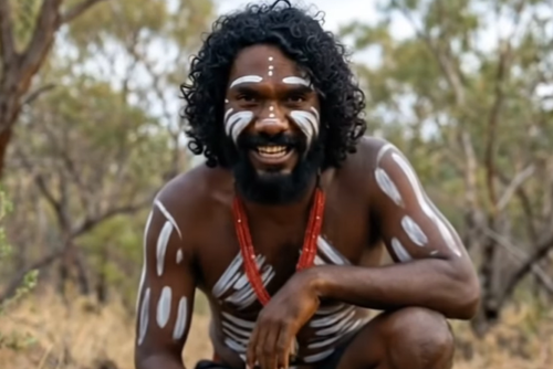 Jarren às vezes é retratado com pinturas tradicionais. 