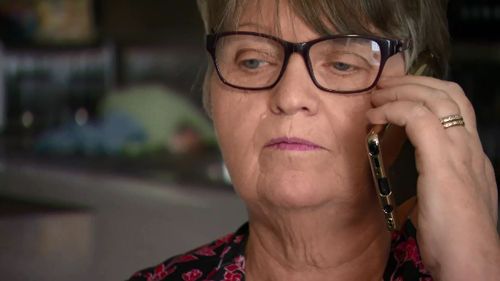 Grandmother Debra Evans has also been targeted by scammers.