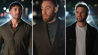 EMBARGO 2/2/2026 9:30PM: MAFS 2026 Buck's Night Luke, Danny, Steven