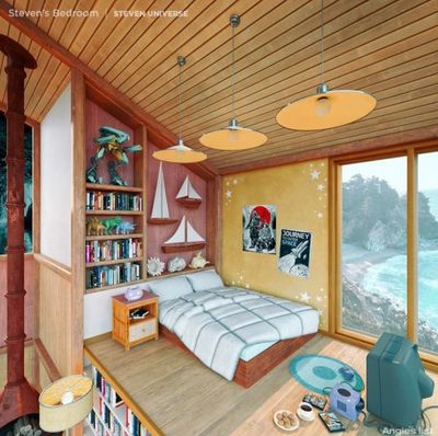 What Tv Cartoon Bedrooms Would Look Like As Real Life Rooms