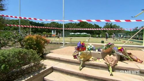 The little girl died after a memorial, weighing 425kg, fell on her at a bowling club on the NSW mid-north coast.