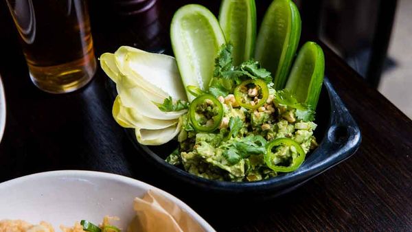 Potts Point Hotel's avocado guacamole