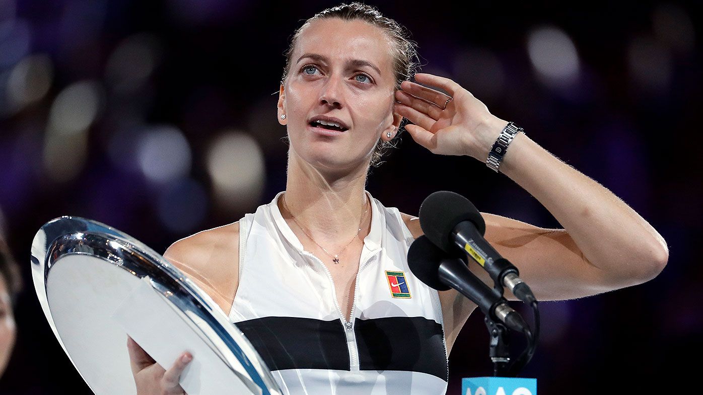 Kvitova receives a heartwarming reaction after Australian Open final, Naomi video, highlights