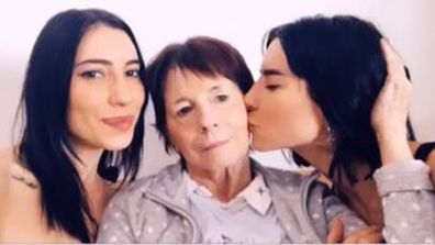 The Veronicas, Jessica and Lisa Origliasso and mum Colleen