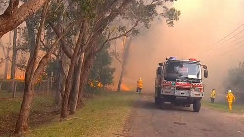 A total fire ban is in place across the northern regions of NSW today. 