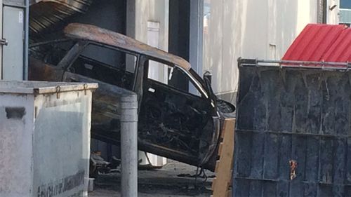 Thieves torch car after Melbourne ram raid