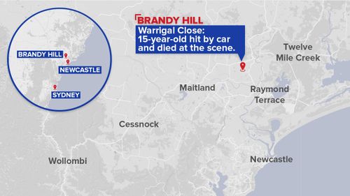 A map showing where the tragic incident occurred. (9NEWS)