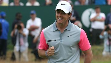 Rory McIlroy has won the British Open. (AAP)
