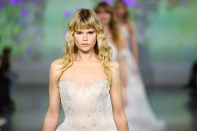 A model walks the runway at Ines Di Santo Spring 2025 Collection