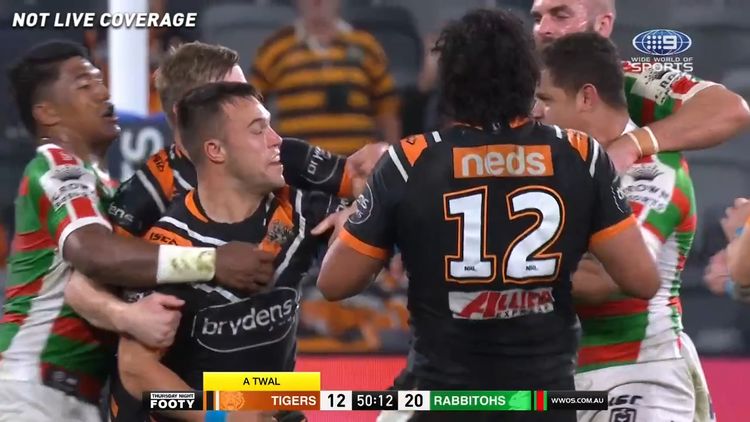 Nrl Dane Gagai Luke Brooks Binned As Souths Down Wests Tigers