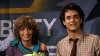 Penny Marshall and Tom Hanks