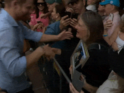 Prince Harry and Meghan Markle sydney looper 