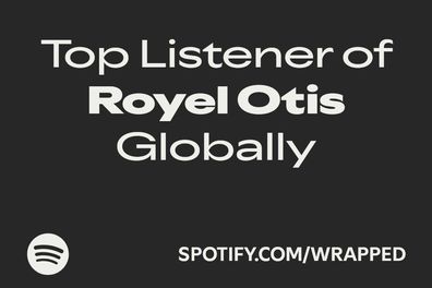Spotify Wrapped 2025
