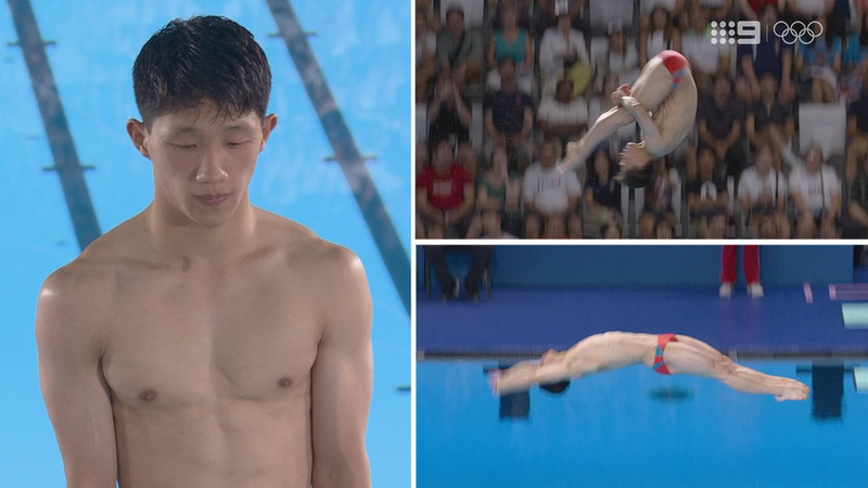 Diver's stunning back-flop 'biggest mistake we've seen' | Nine.com.au