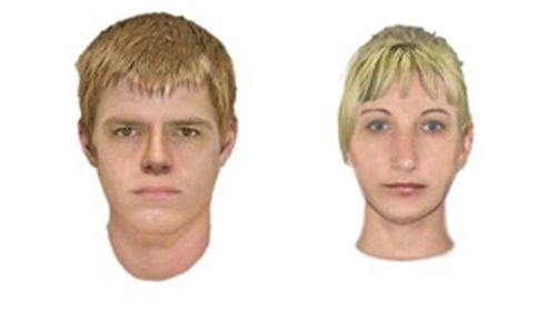 Police have released a face composition of the offenders they wish to speak with. (Victoria Police)