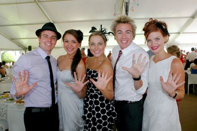 Bintang HI-5 Tina Maddren, Fely Irvine, Casey Burgess, Stevie Nicholson dan Lauren Brant. 