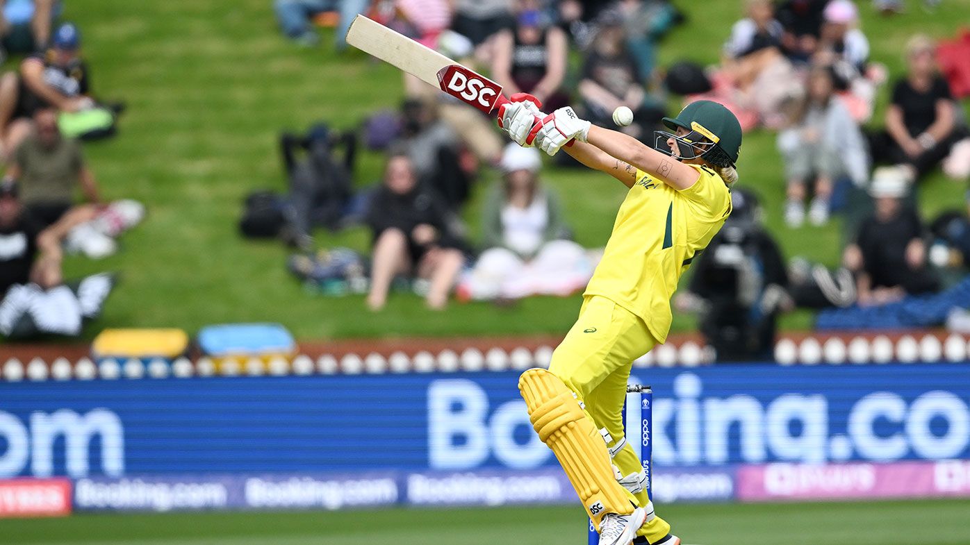 Ash Gardner's 'unbelievable' cameo helps Aussies thump New Zealand at World Cup 