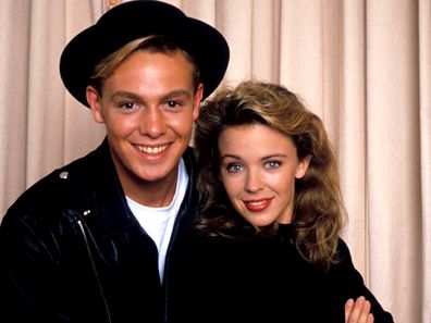 Jason Donovan and Kylie Minogue on Neighbours