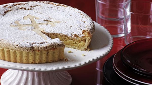 Galician almond tart