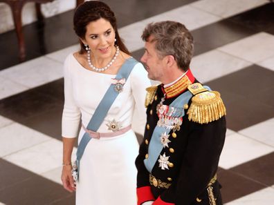 Princess Mary diplomatic reception New Year Day Danish Royals
