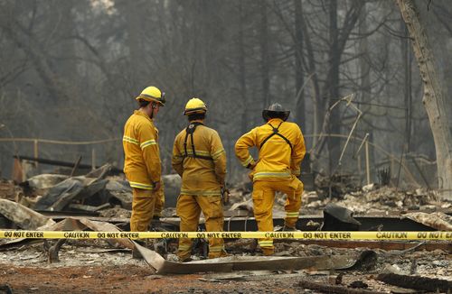 Trump's tweets have outraged celebrities, politicians and the firefighters tirelessly battling the ferocious blazes.