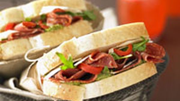 Mediterranean sandwich