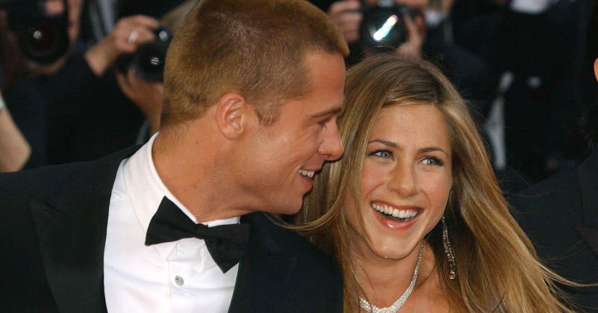 Brad Pitt makes surprise appearance at Jennifer Aniston's star-studded ...