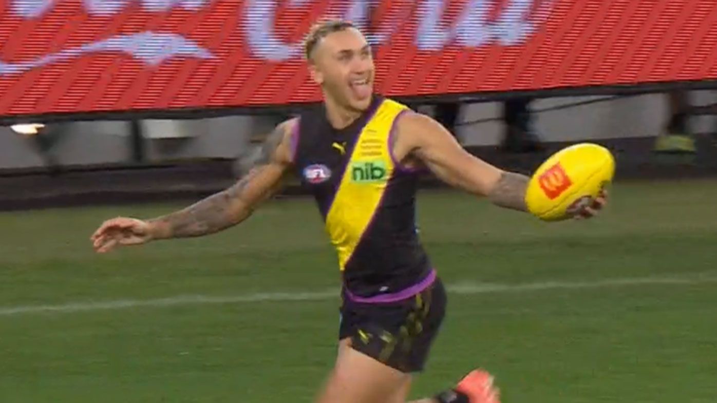 'It's not us': Richmond star Shai Bolton reprimanded by team after mid-match taunt