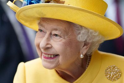 Queen Elizabeth II opens new train line
