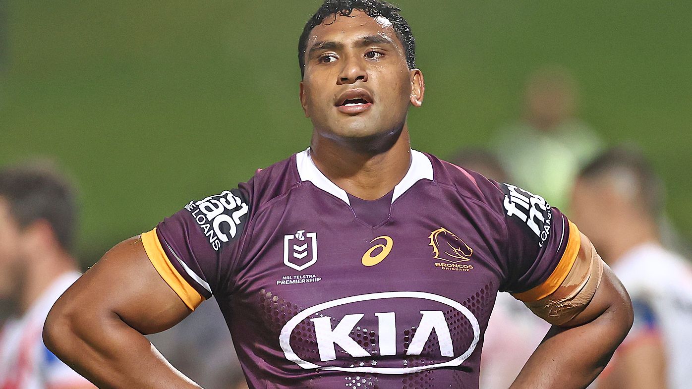 Heavy ban cuts Tevita Pangai Jnr's Broncos farewell short