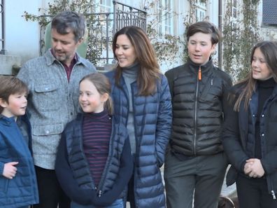 Princess Mary family send video message from isolation