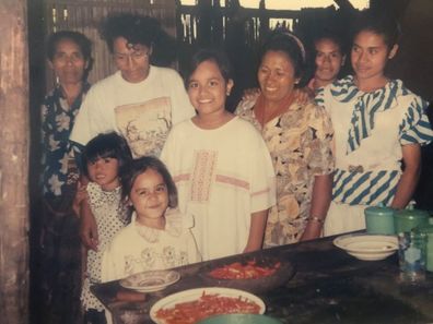 Jessica Mauboy, childhood photo, Instagram