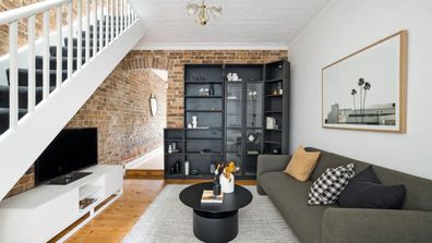 Sydney terrace living room architecture design Domain listing