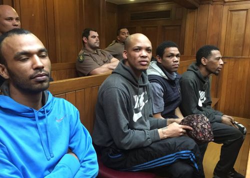 Vernon Witbooi, Eben van Niekerk, Nashwill Julies and Geraldo Parsons face charges that include kidnapping, rape and murder.