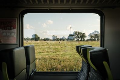 Eurail train view