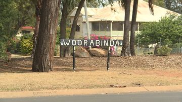 The town of Woorabinda is south-west of Rockhampton.