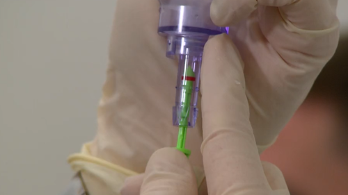Needle-free covid vaccine trial