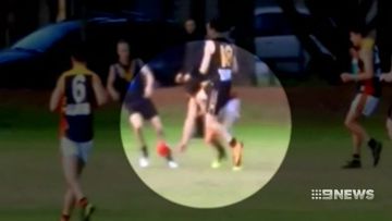 Footy player facing life ban after breaking opponent's jaw