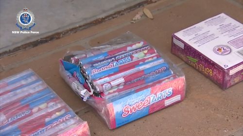 Police said several of the drugs seized were disguised as 'candy'.