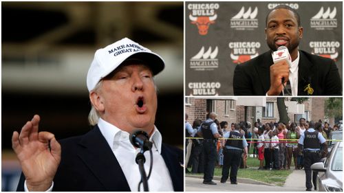 Donald Trump uses shooting death of NBA star Dwyane Wade’s cousin to target African-American voters