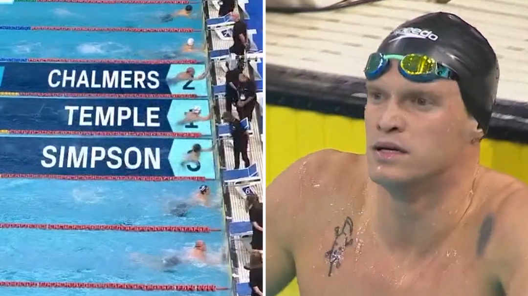 Kyle Chalmers slams 'pathetic' love triangle revenge theory in Cody Simpson duel