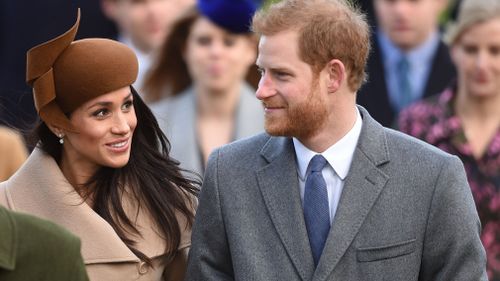 Meghan Markle and Prince Harry. (Joe Giddens/PA Wire)