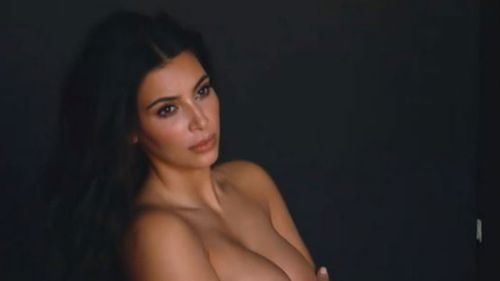 'Lucky' Kanye West posts series of nude photos of Kim Kardashian on Twitter